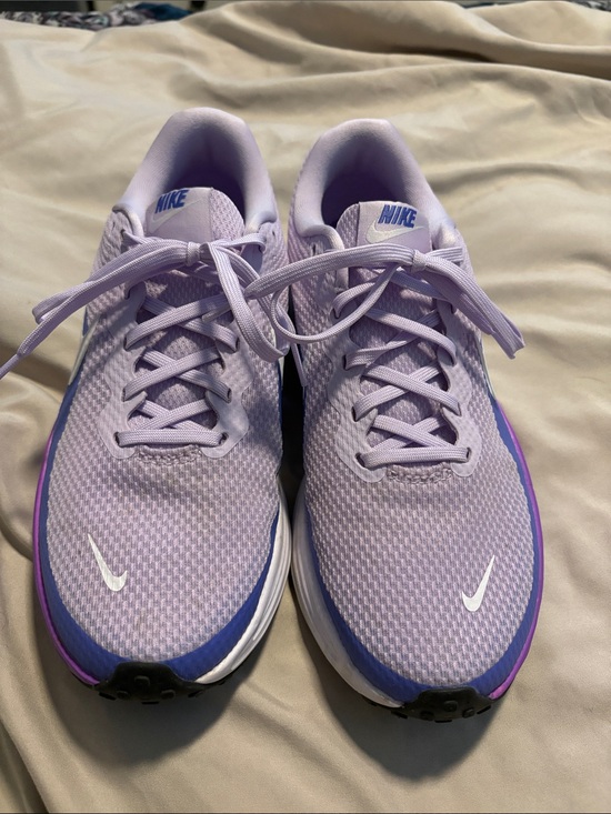 Nike Shoes - Nike Lavender and Blue Women's Running Shoes